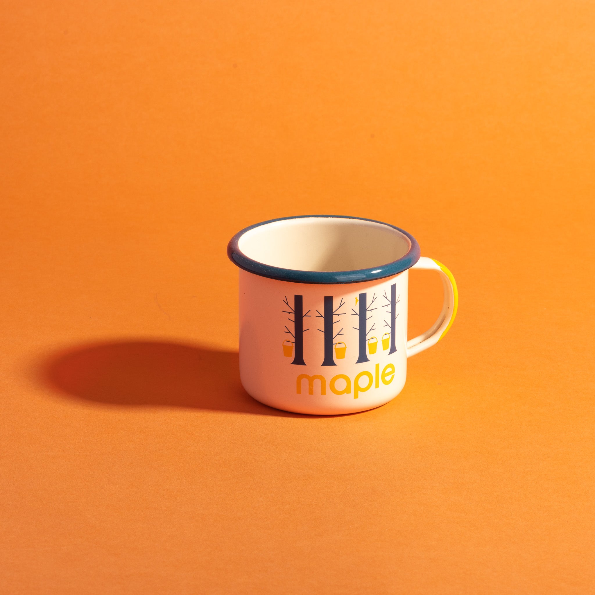 Honey + Maple Enamal Mugs