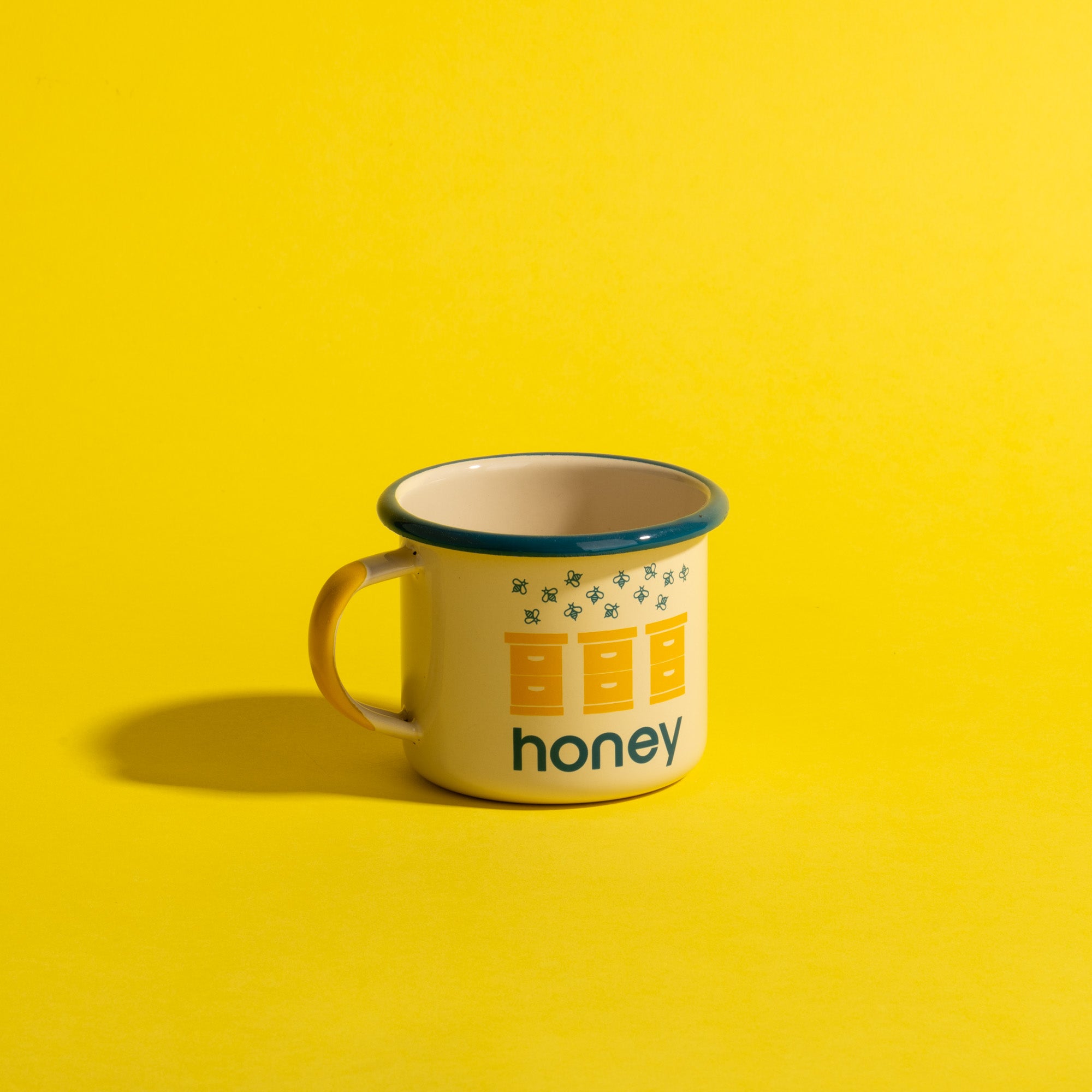 Honey + Maple Enamal Mugs