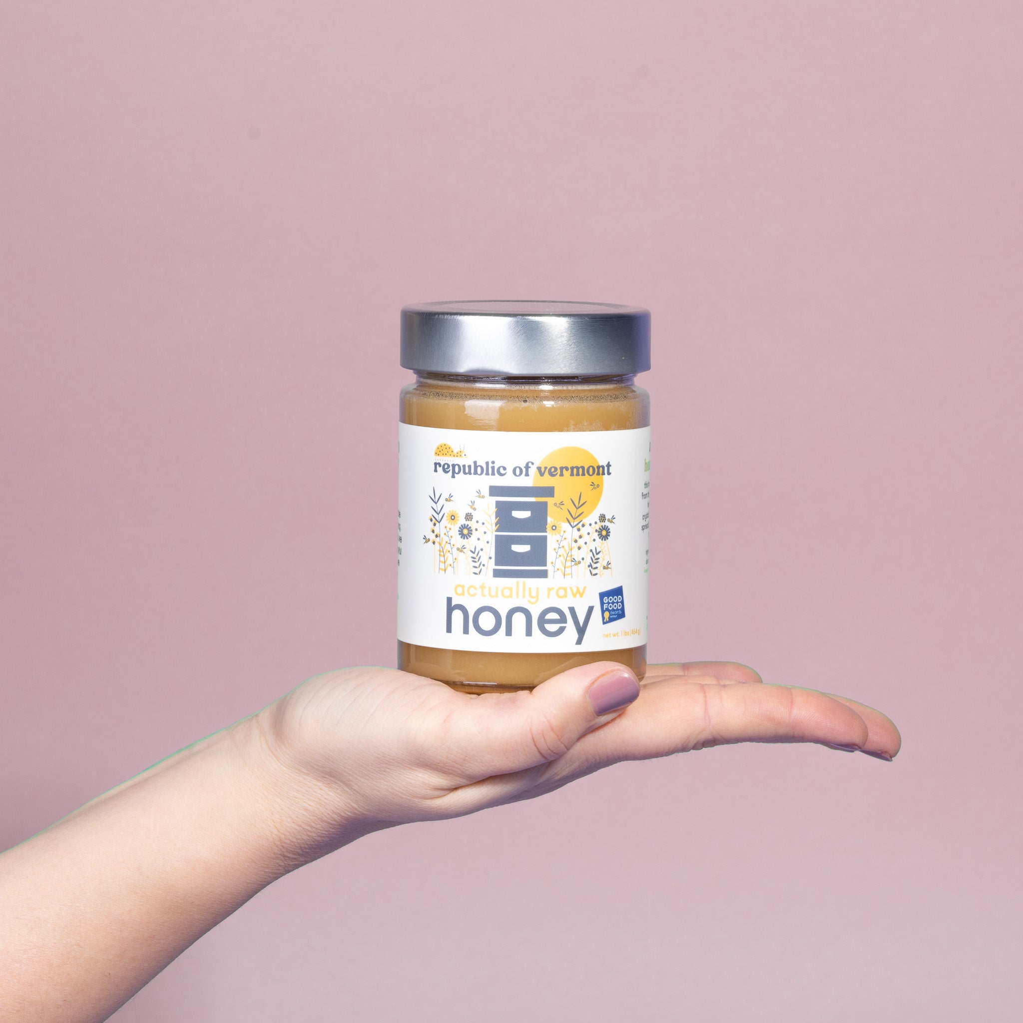 Actually Raw Honey - (1) 1lb Jar